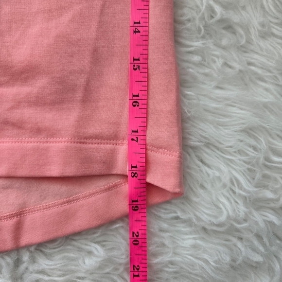 adidas Girls' Embroidered Training Lightweight Long Sleeve Pullover. Semi Pink. - Picture 5 of 8